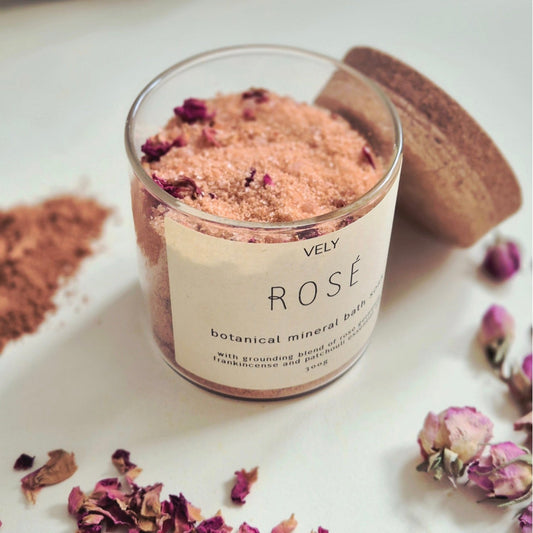 Botanical Mineral Bath Salts Rose