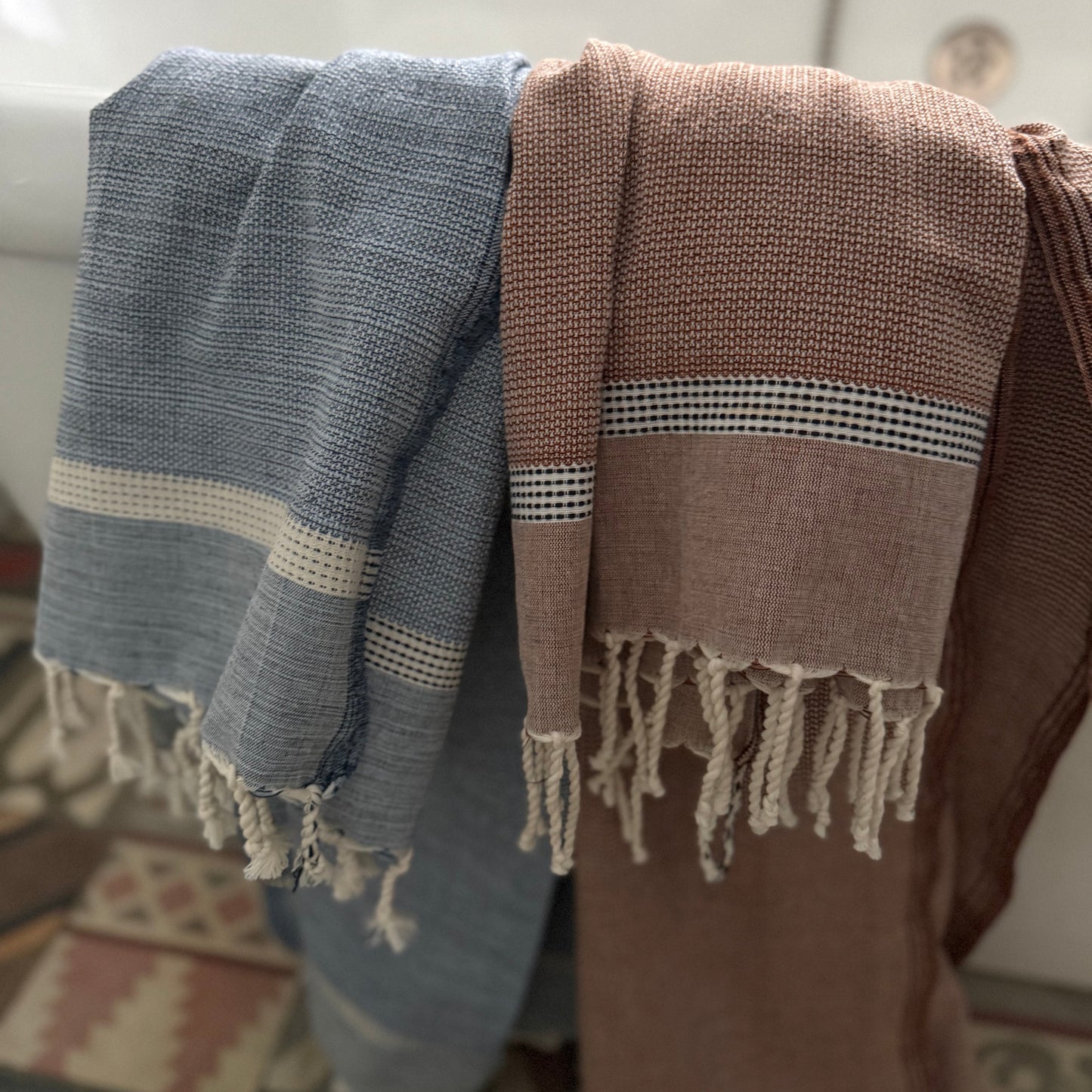 cassis honeycomb towels