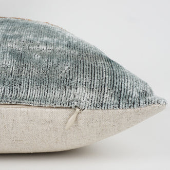 Lines velvet cushion