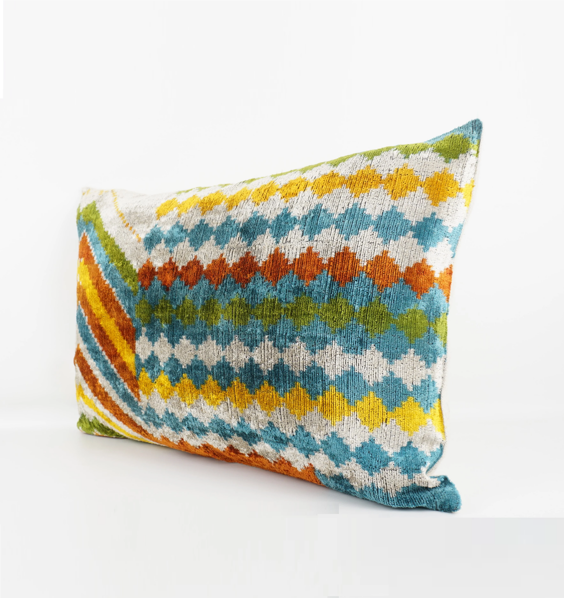 Bright Silk Velvet Lumber Cushion