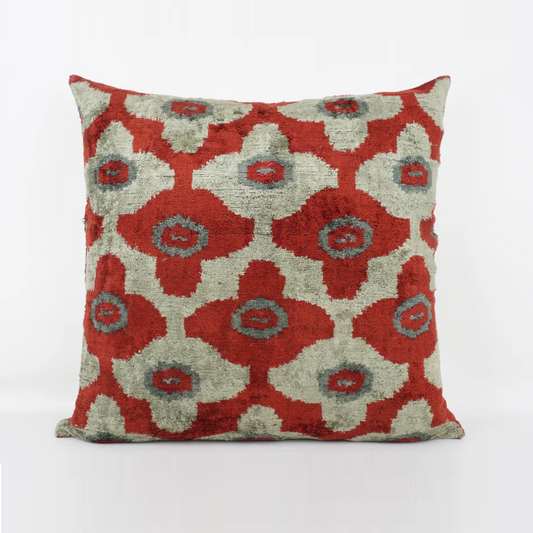 Ottoman silk velvet cushion.