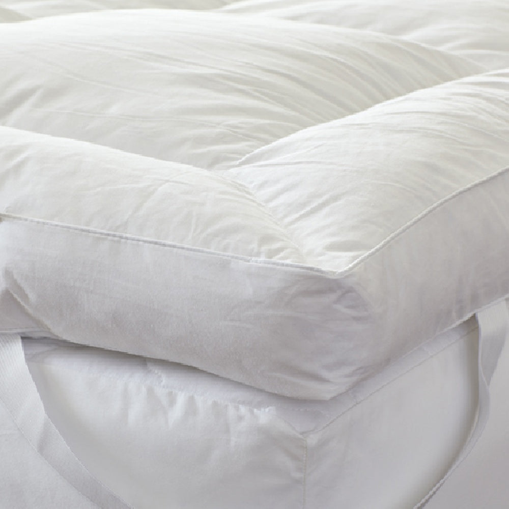 duck feather and down mattress topper
