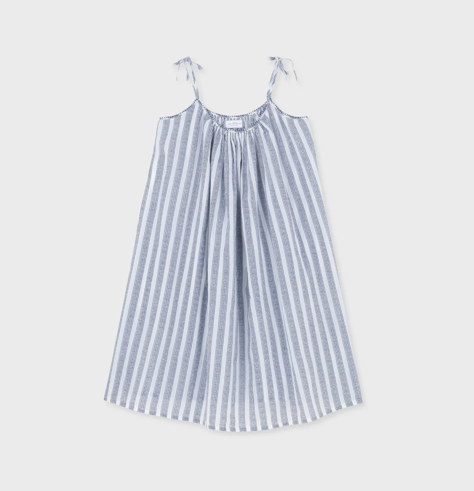 Franz BLue Cotton Nightdress