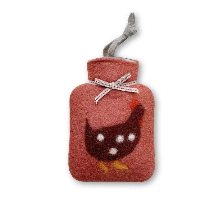 Mini Felted Hot Water Bottle