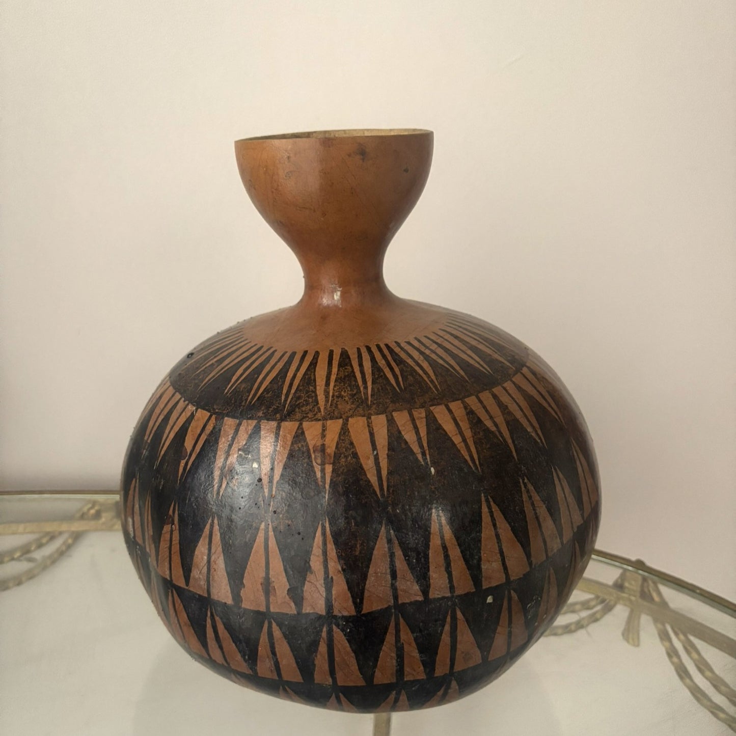 African Decorated Calabash