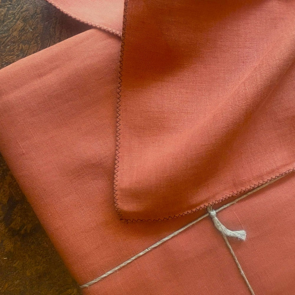 Terracotta Linen/Cotton Tablecloth