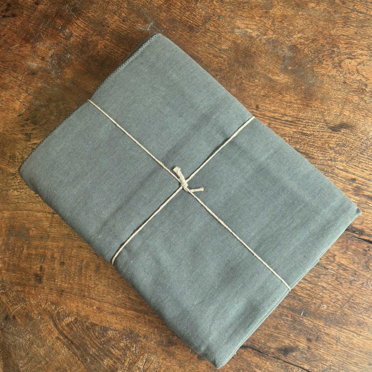 Khaki Linen/Cotton Tablecloth