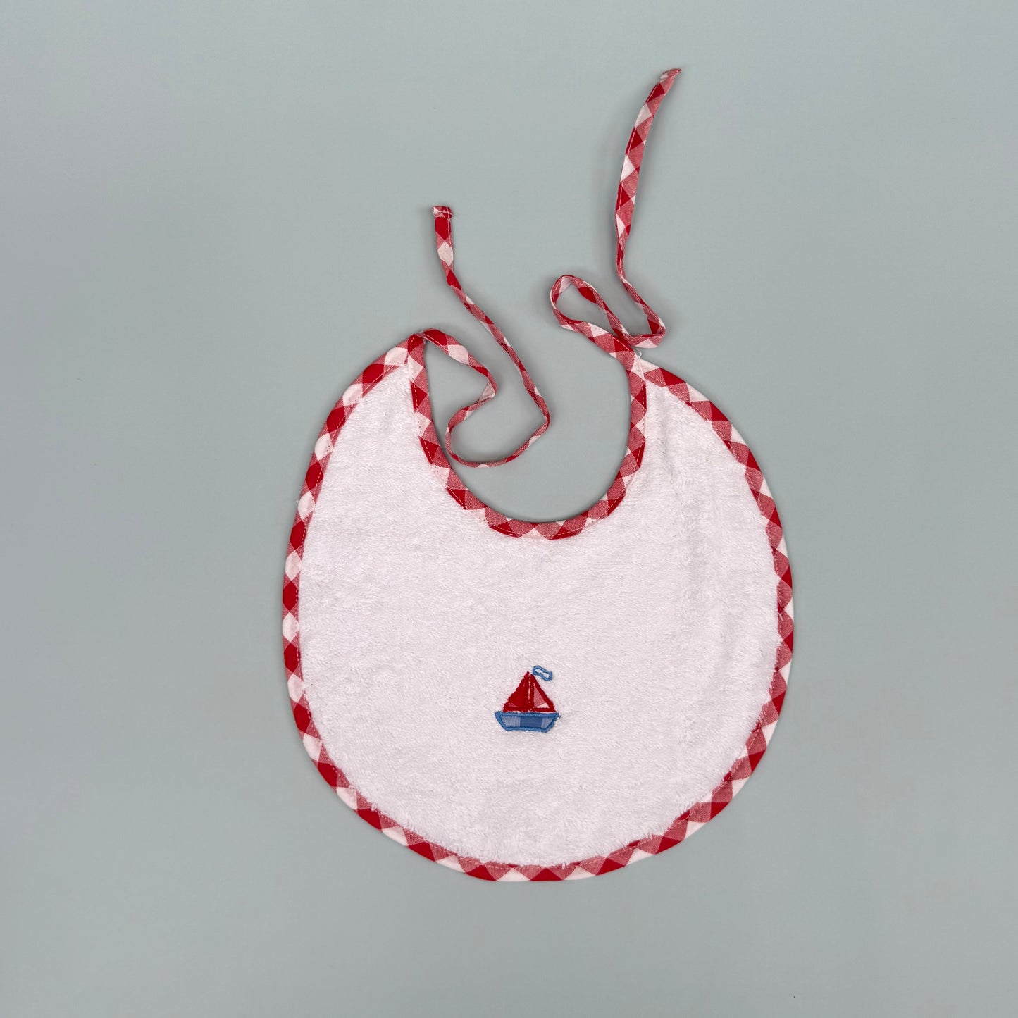 Jennings Red Trim  Bib