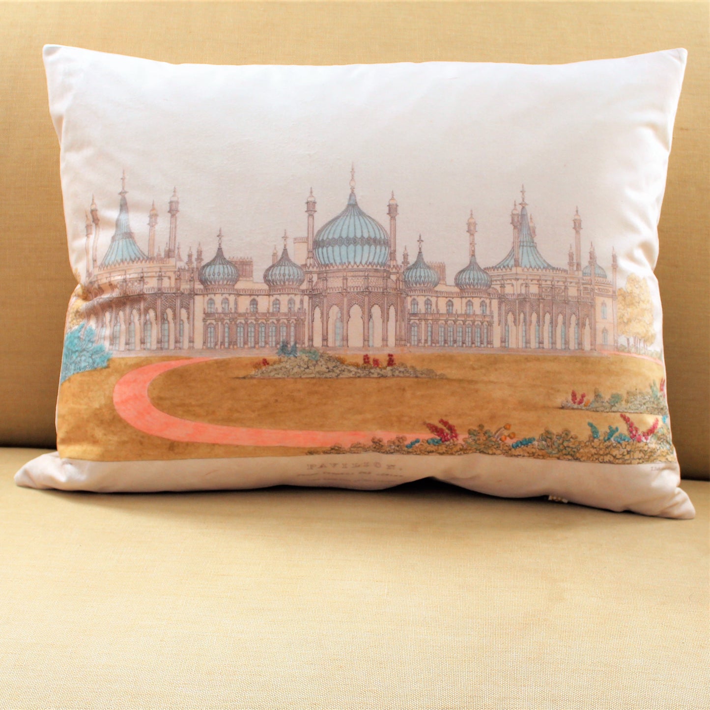 Brighton Pavillion Velvet Lumber Cushion