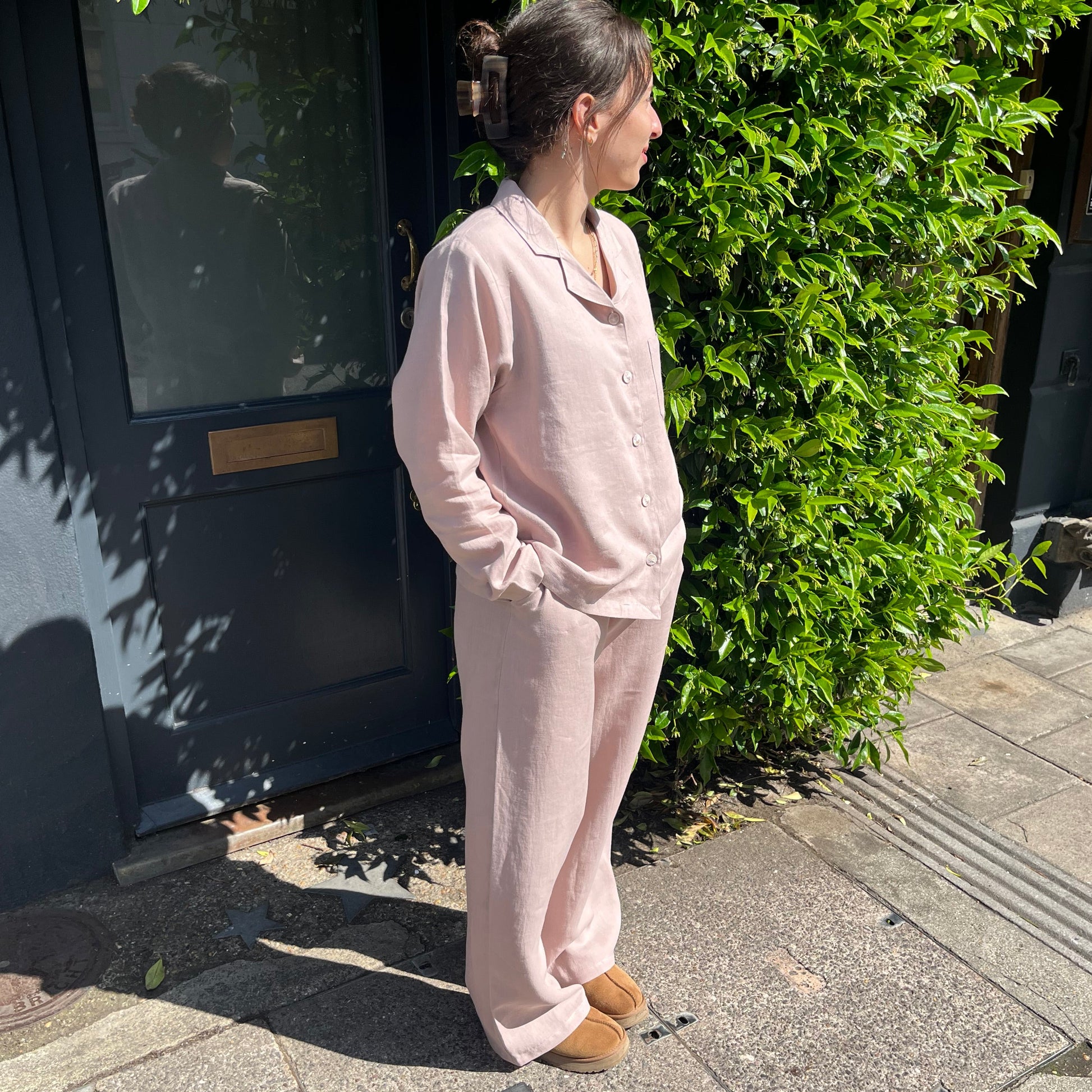 Bolney wahed linen pyjamas