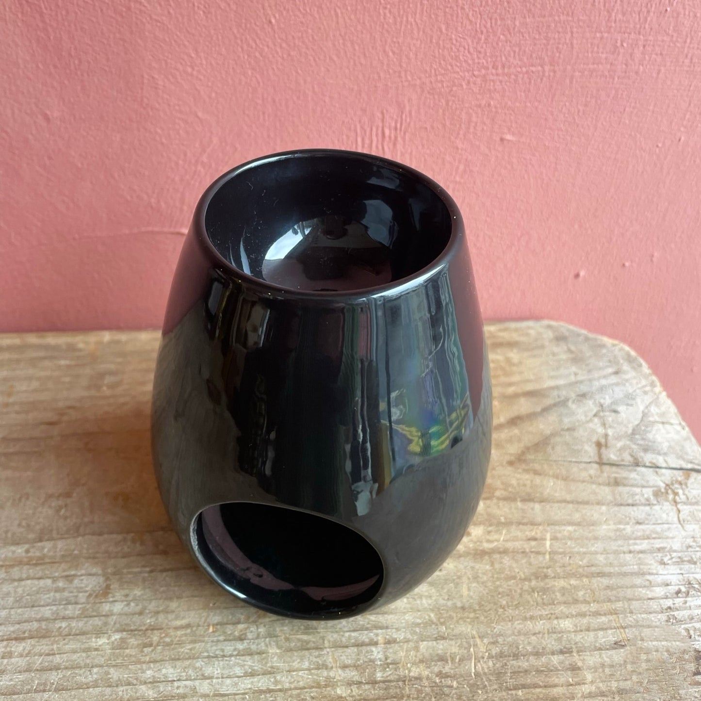 Black Ceramic Oil Burner