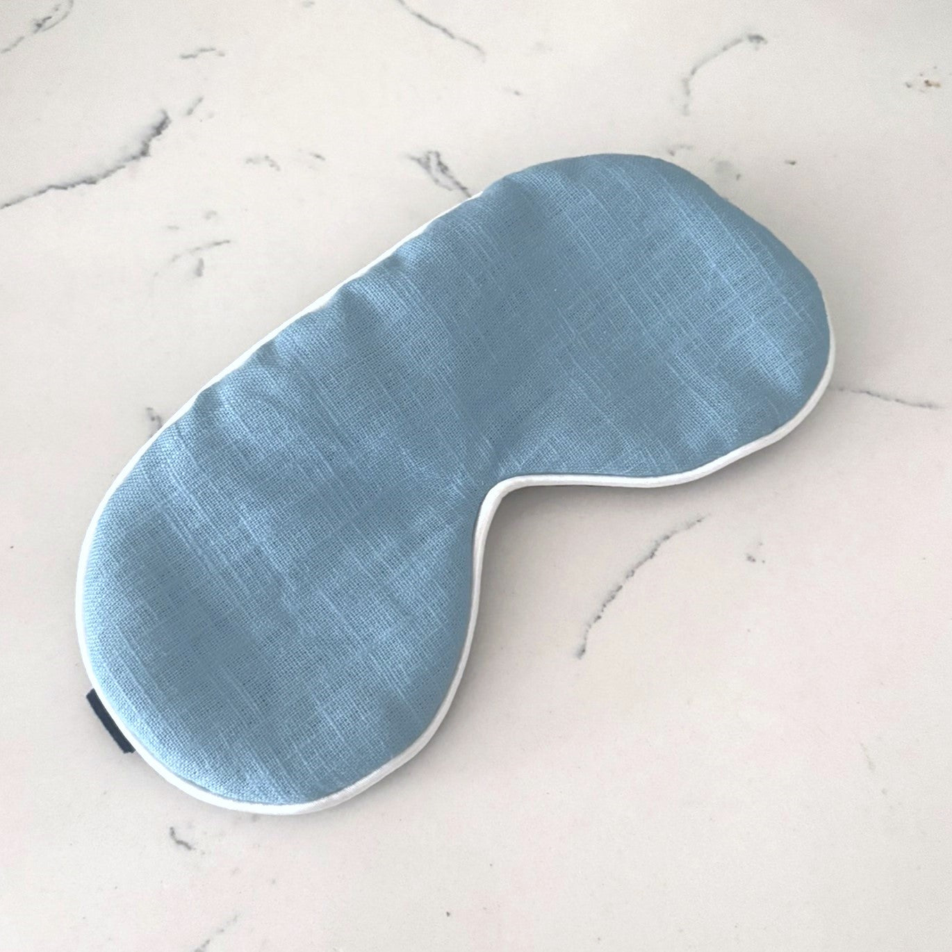 Linen Eye Mask - Blue