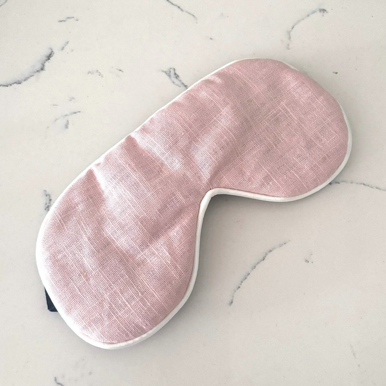 Linen Eye Mask - Pink