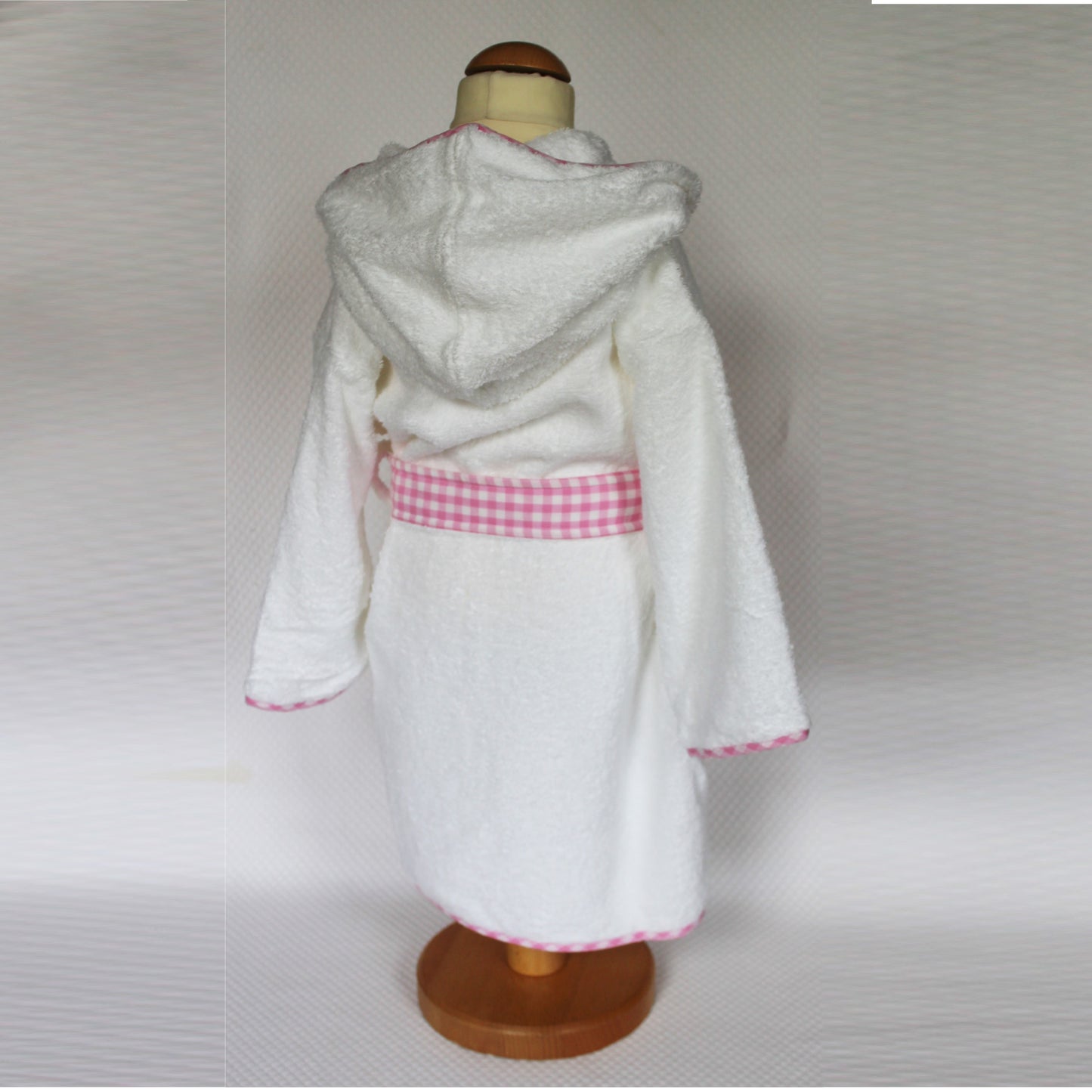 Pink Jennings Towelling Robe 5-6 years