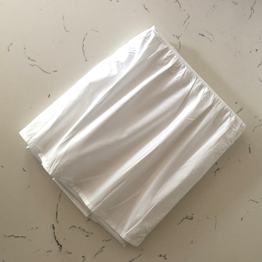 Percale gathered Valance.