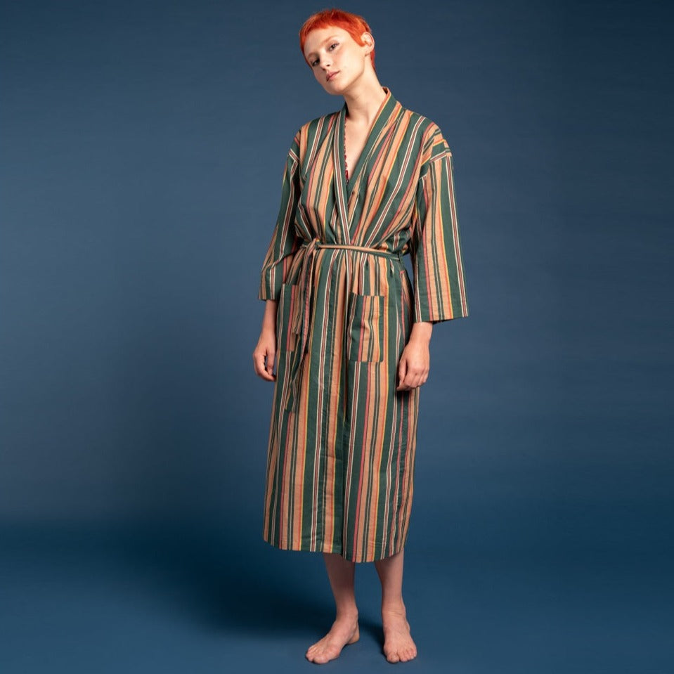 Margate Dark Cotton Robe