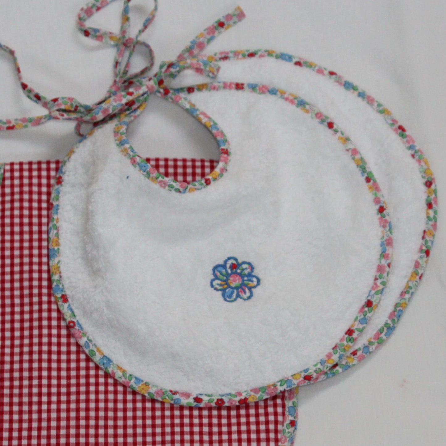 Milly Moly towelling bib