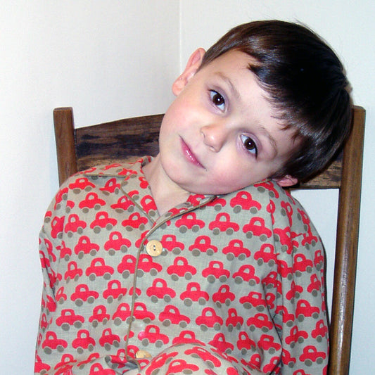 cars cotton pyjamas