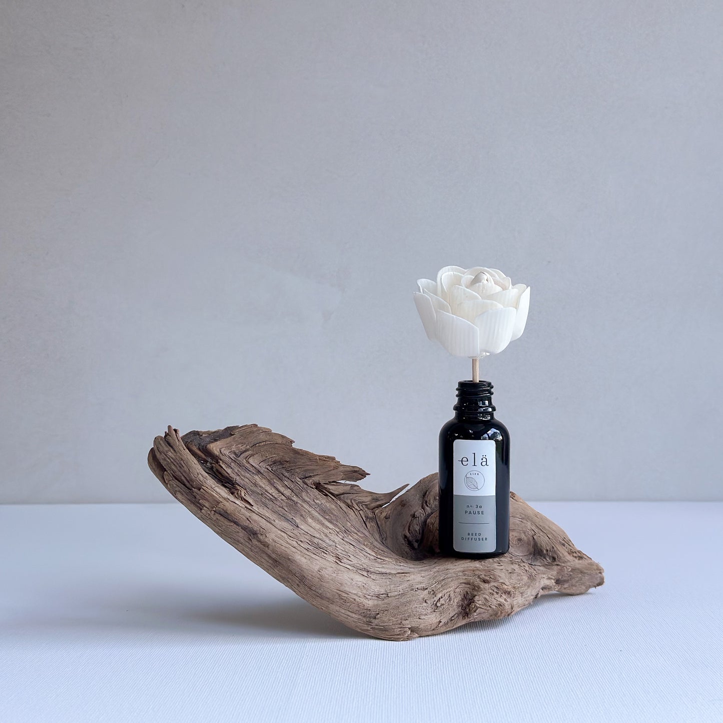 Pause Mini Diffuser with flower.