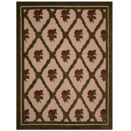 Old Style Wool Floor Rug 150x200cm