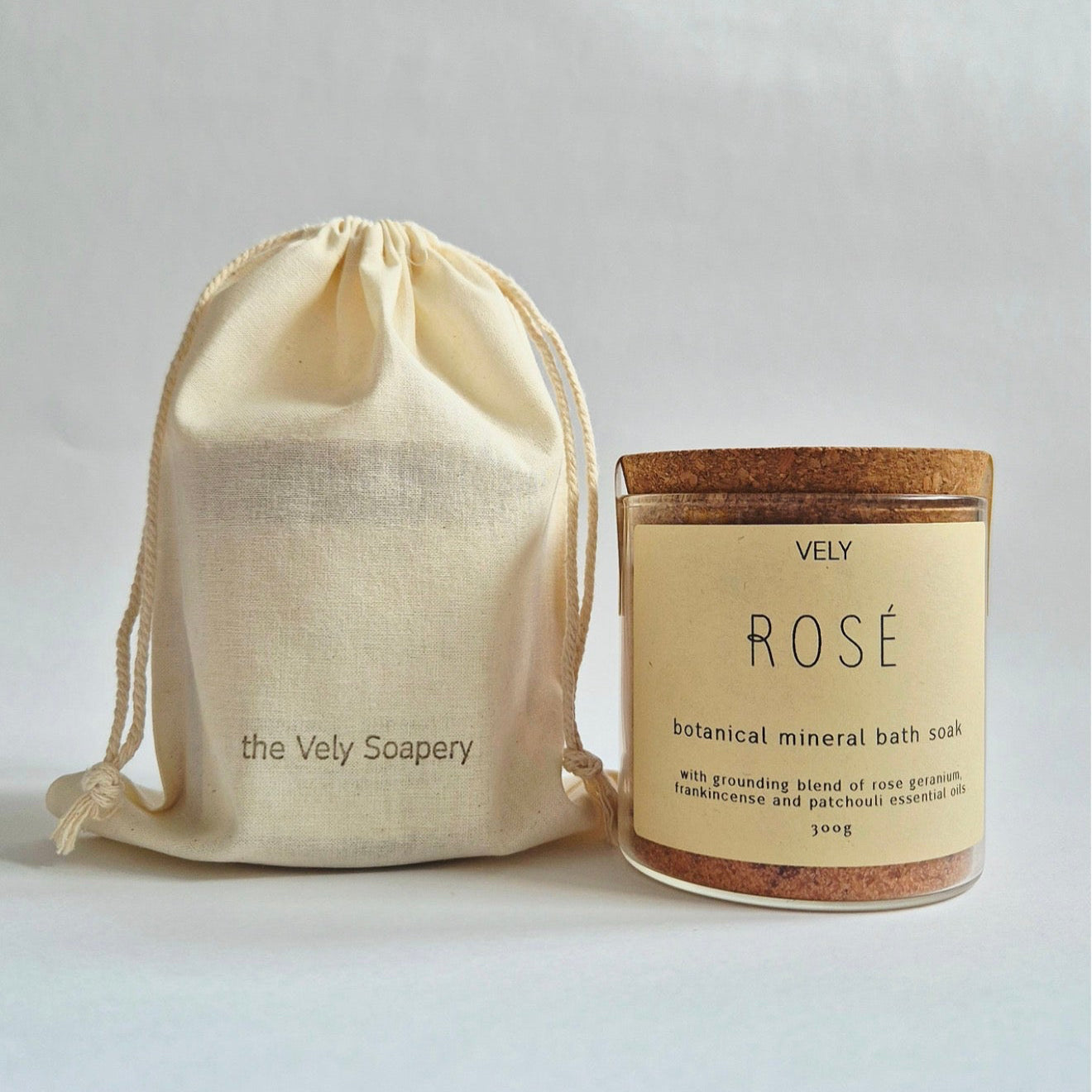 Botanical Mineral Bath Salts Rose