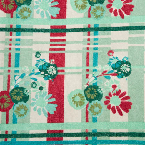 dundee sage printed velvet