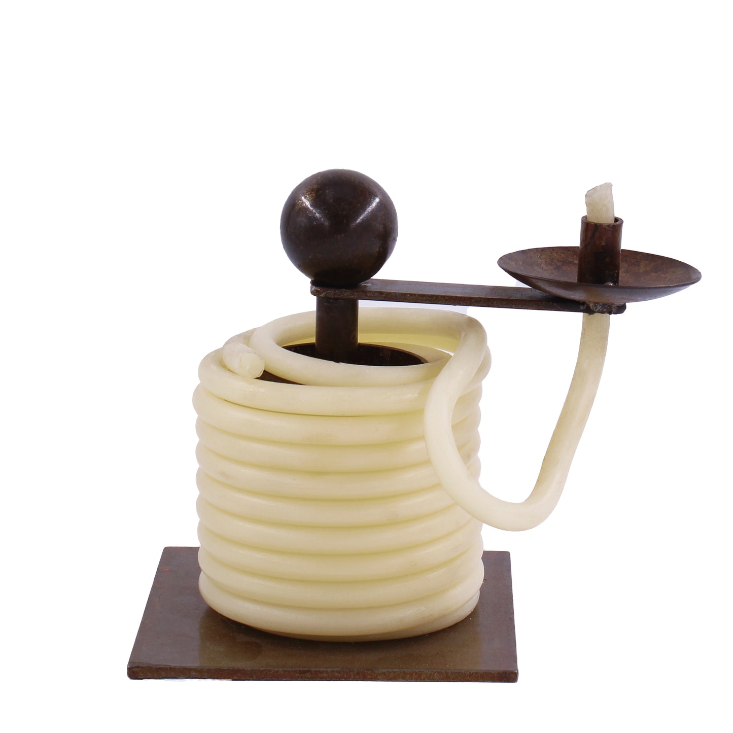 Coil Candle & Holder
