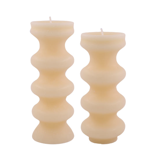 Pair of Column Candles in Box