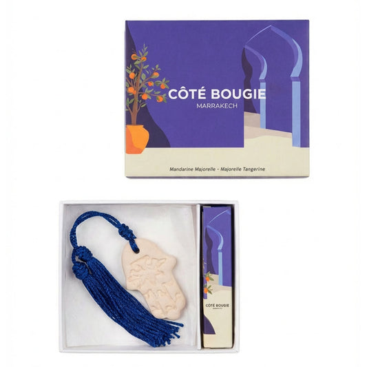 Mandarin Scented Ceramic Disc Gift Set