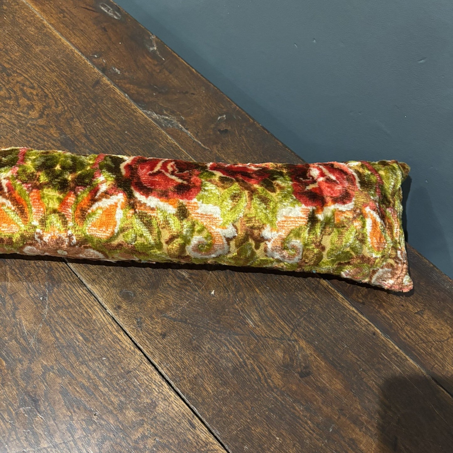 Italian Vintage Velvet Draught Excluder