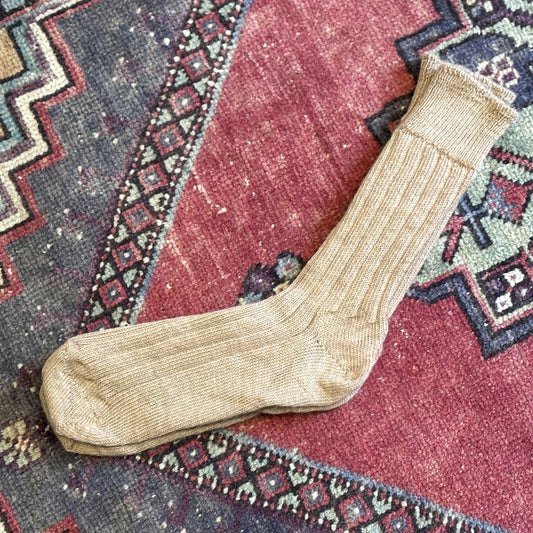 Fawn Alpaca Bedsocks size 8-11.