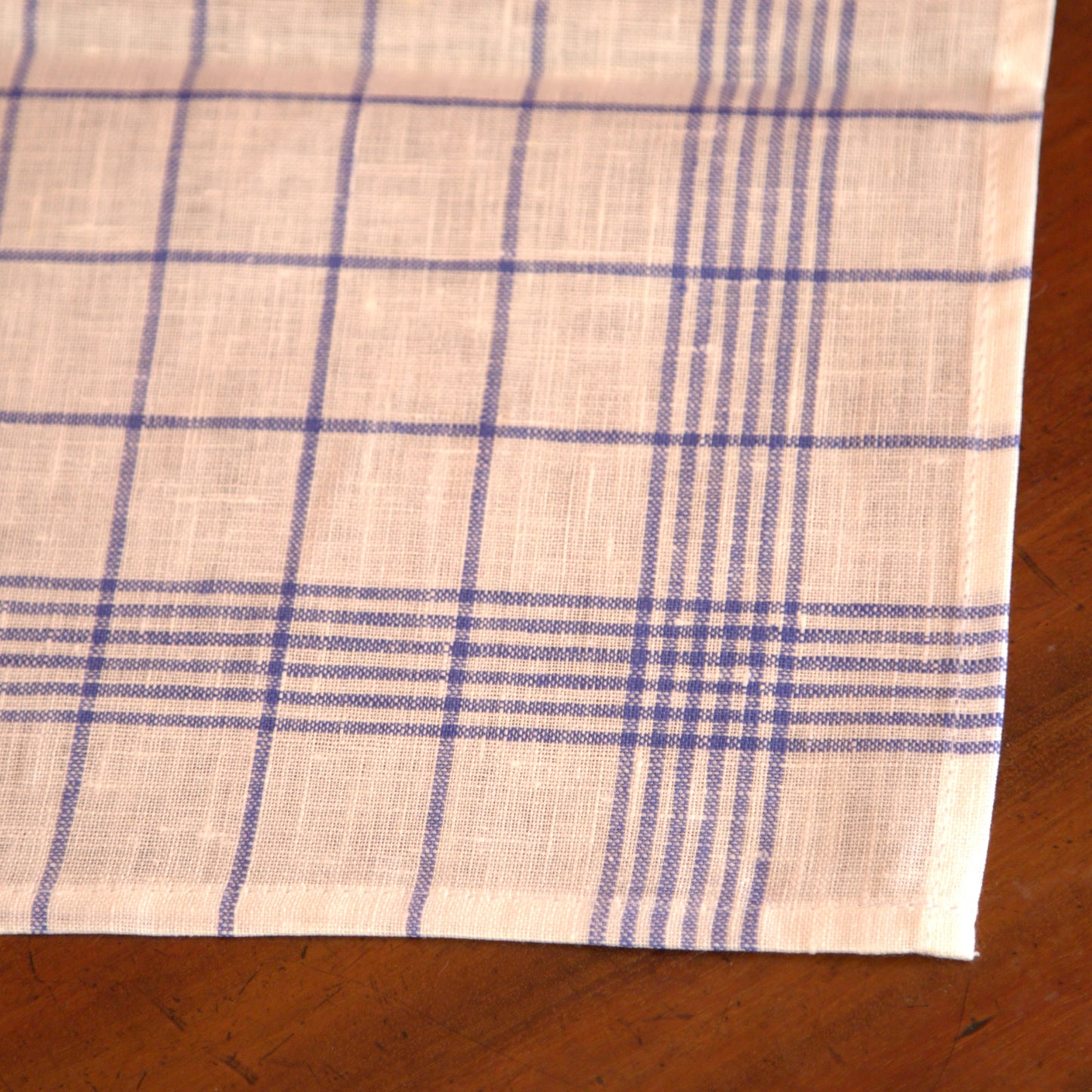 Classic Checked Linen Glass Cloths