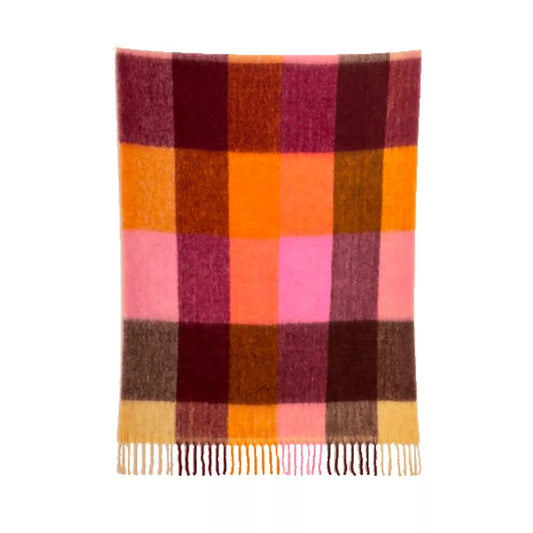 Anvers Burgundy Throw