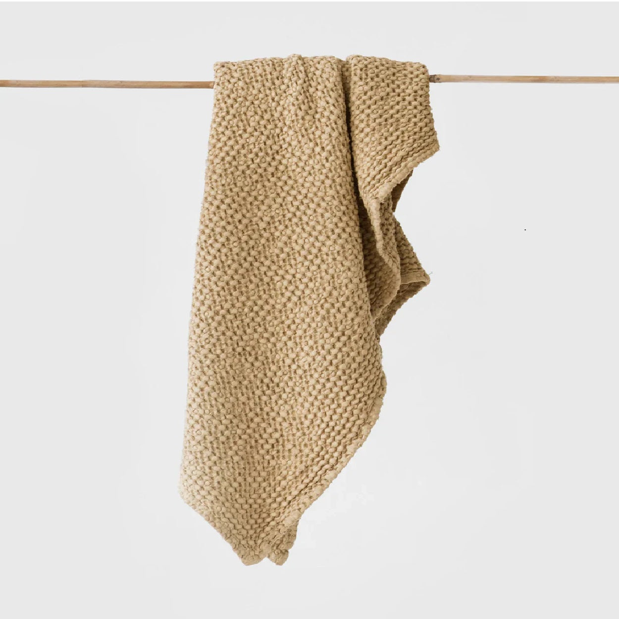 Beige Linen Waffle Towels