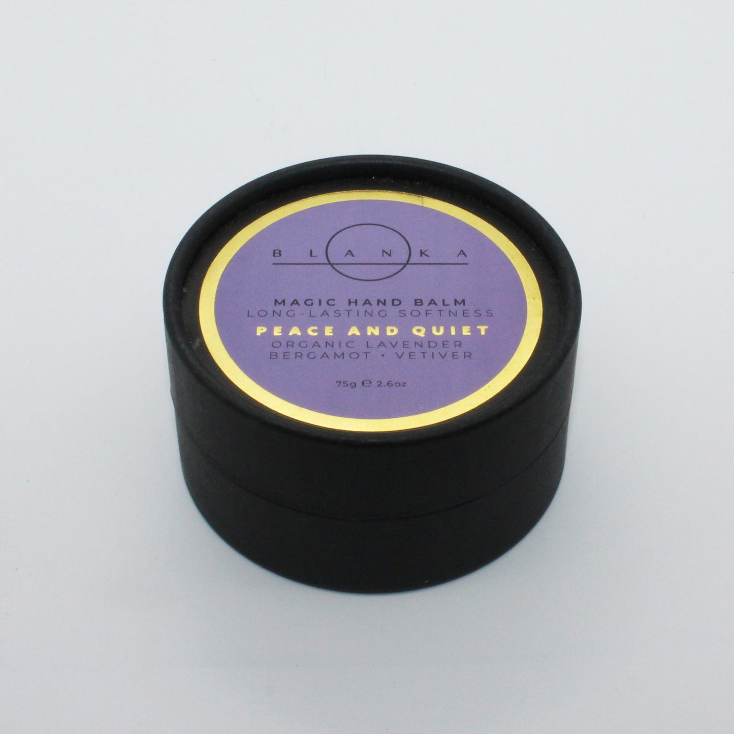 Blanka Magic Hand Balm Peace and Quiet Packaging