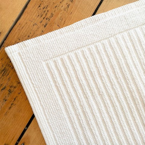Classic Hotel Toweling Mat Close Up Detail