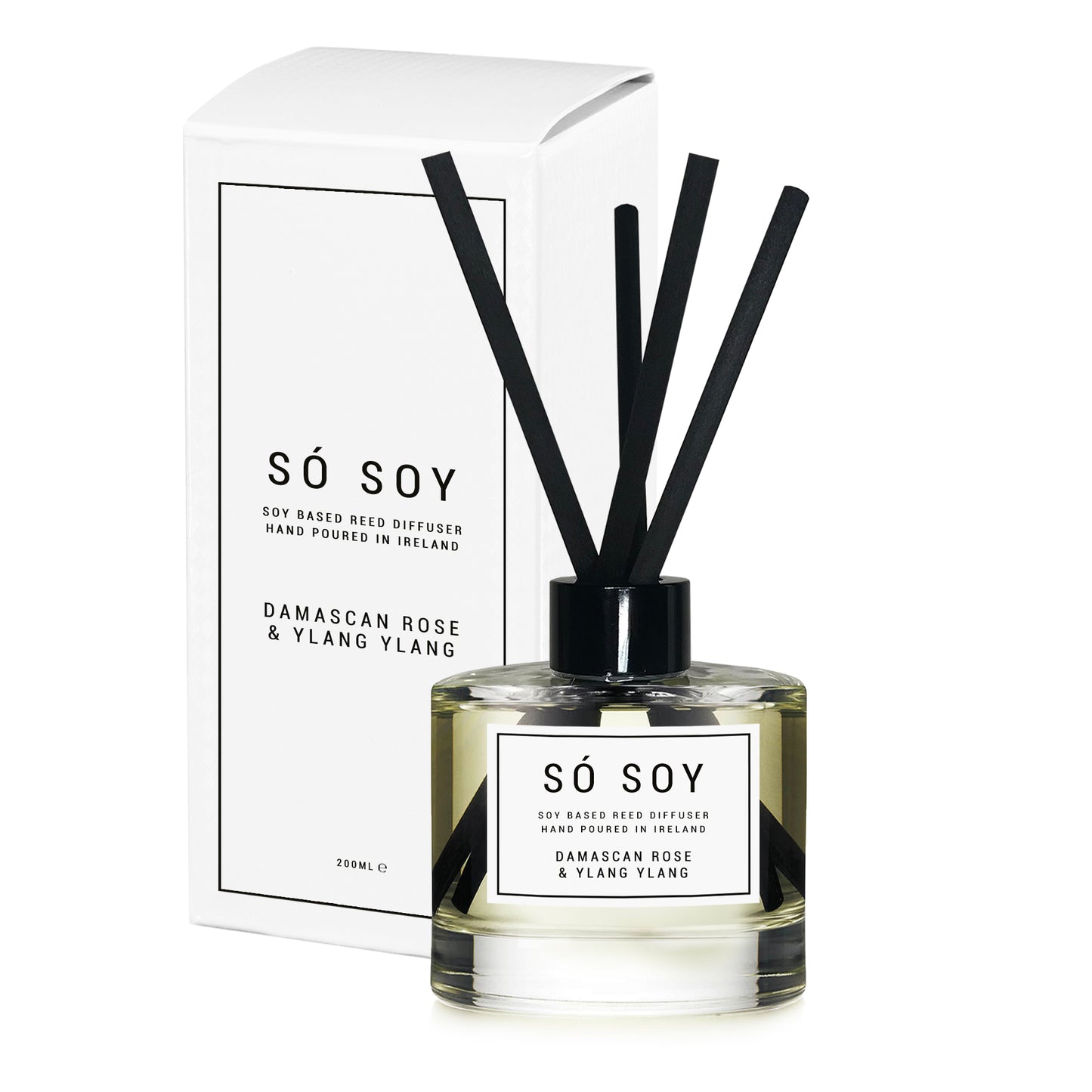 Só Soy Reed Diffuser Damascan Rose & Ylang Ylang