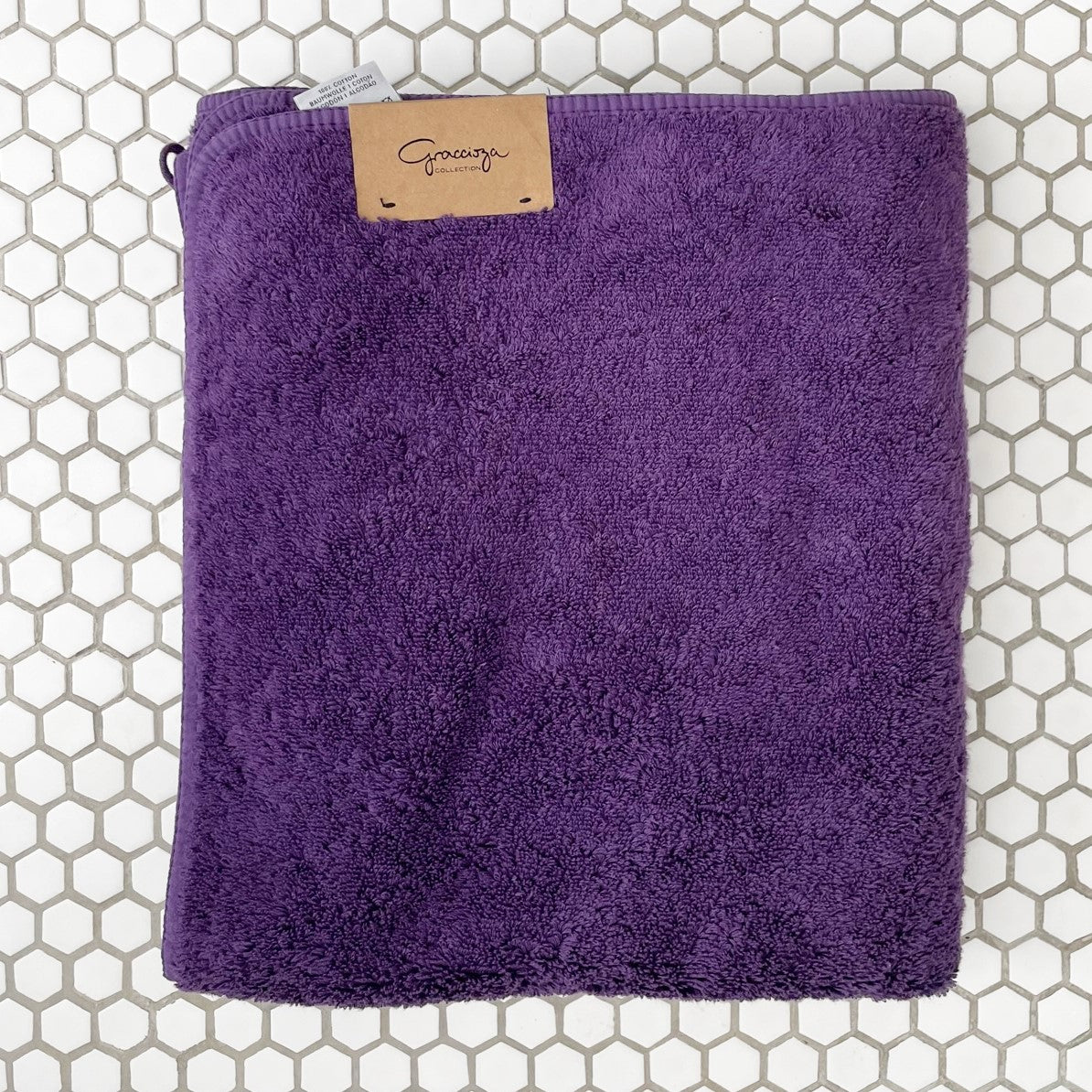 Discontinued Colour Bath Sheet Purple