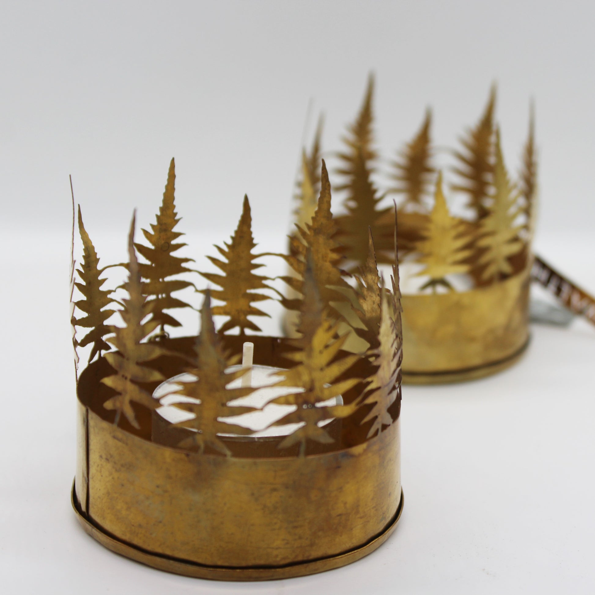 Fern Tea Light Holder