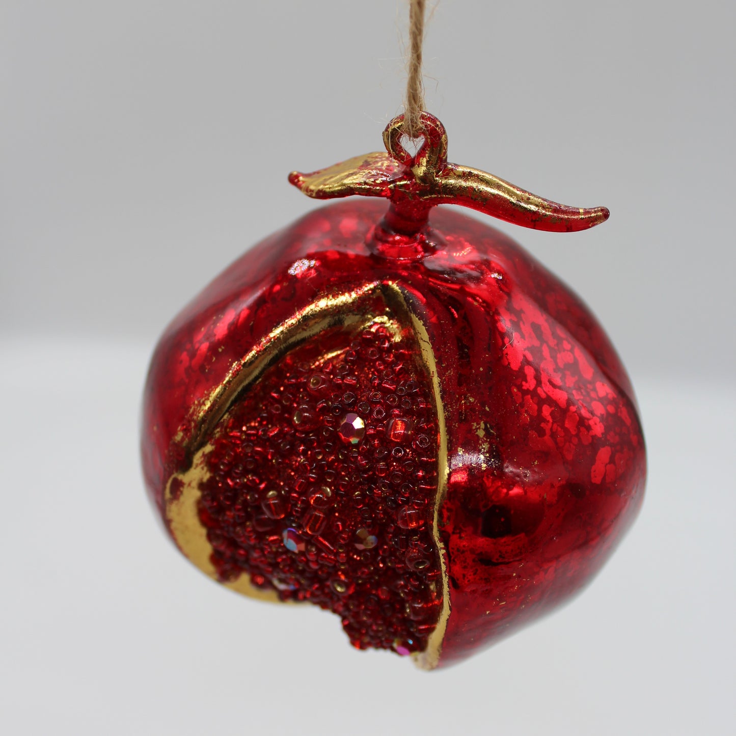 Glass Pomegranate Decoration