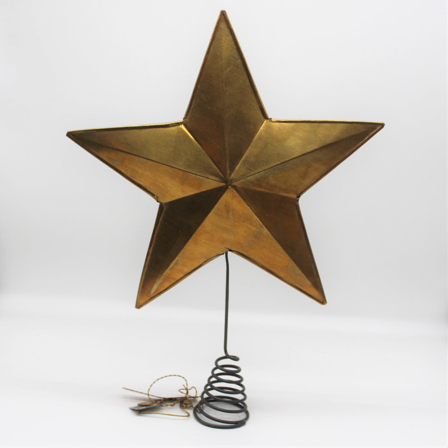 Gold Star Tree Topper