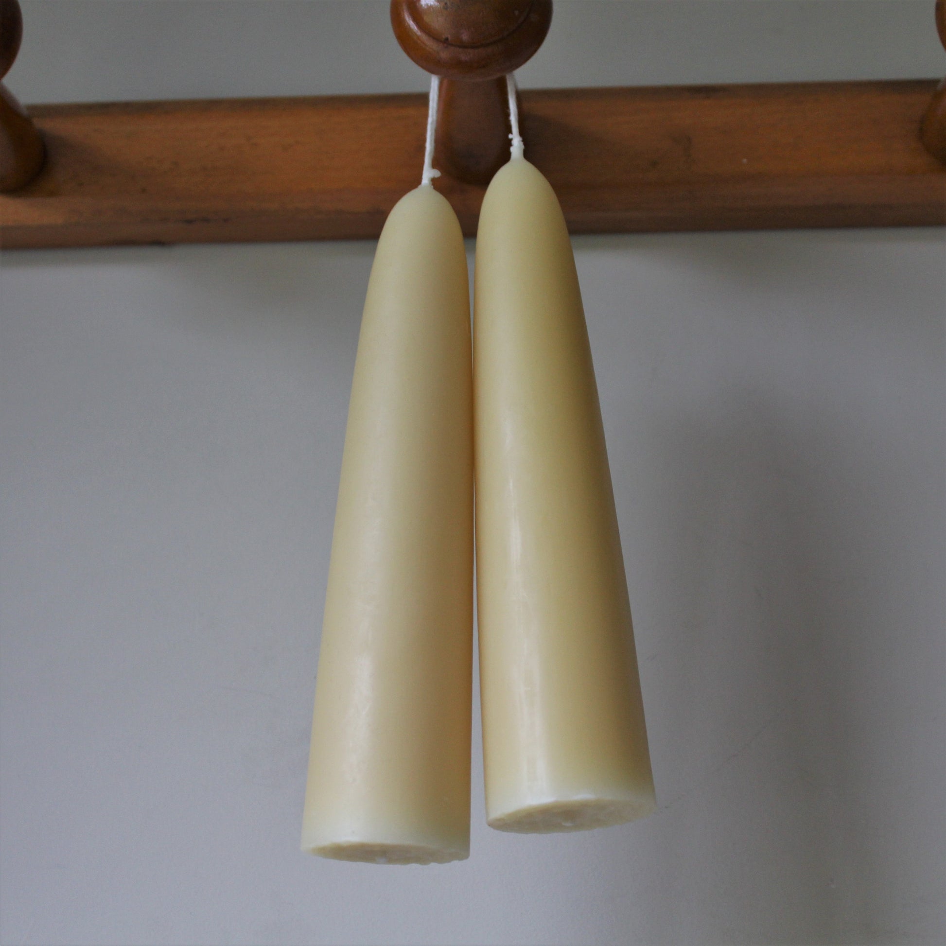 Hand Dipped Beeswax Candles Giant Stubby
