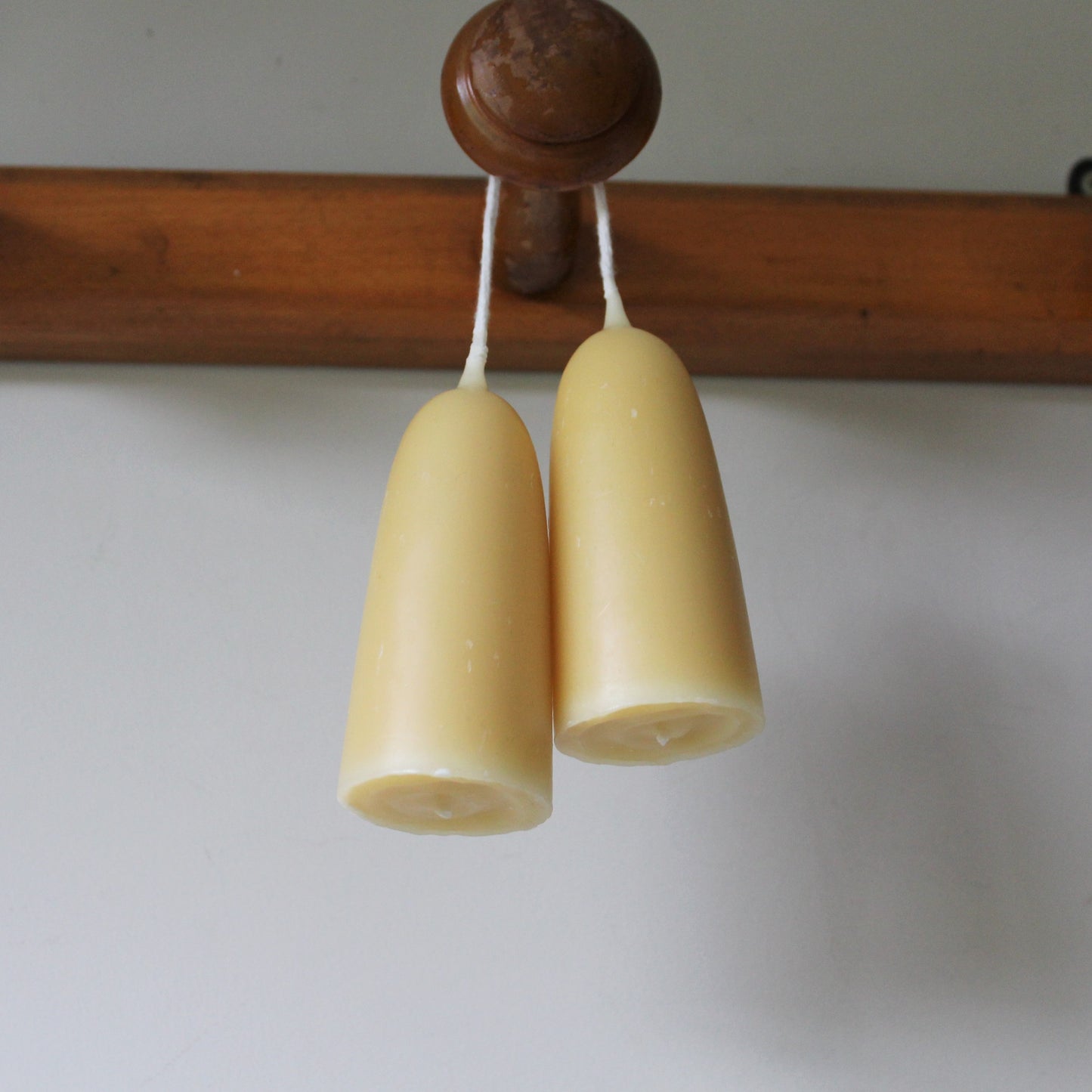 Hand Dipped Beeswax Candles Stumpie