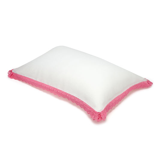 Hanover Lace Pink Pillow Sham