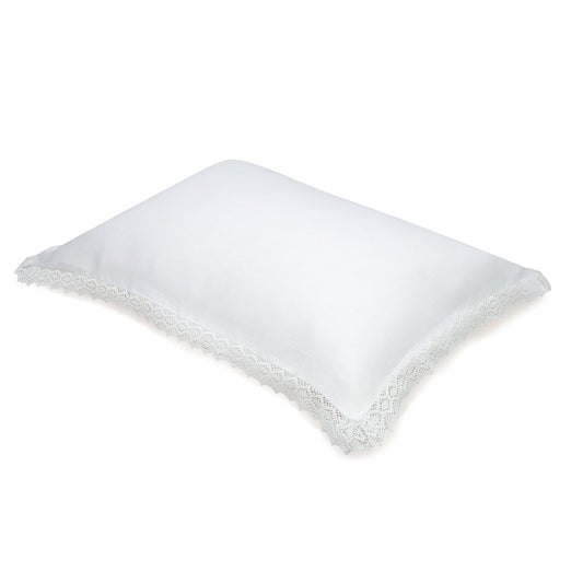 Hanover Lace White Pillow Sham