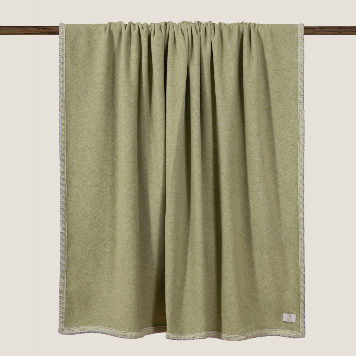 Soft Bamboo Throw Olive