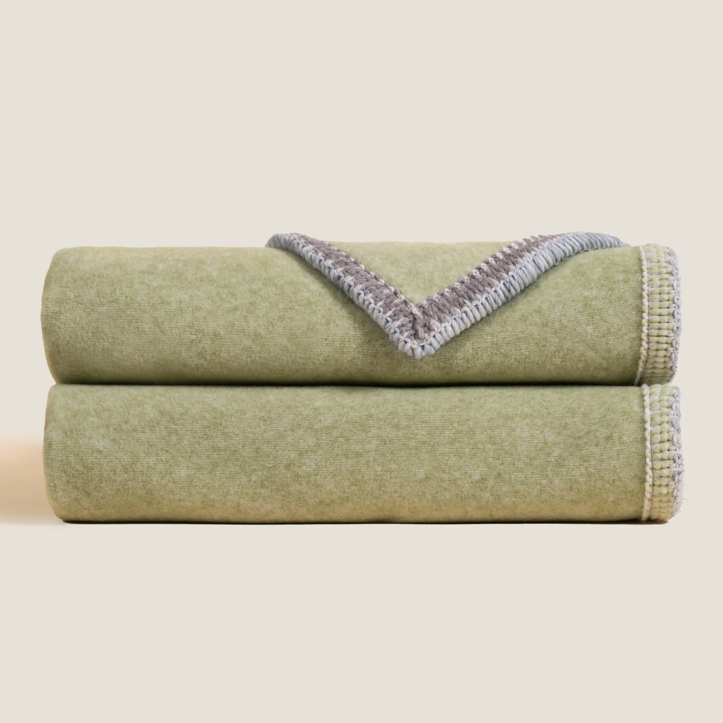 Soft Bamboo Throw Olive