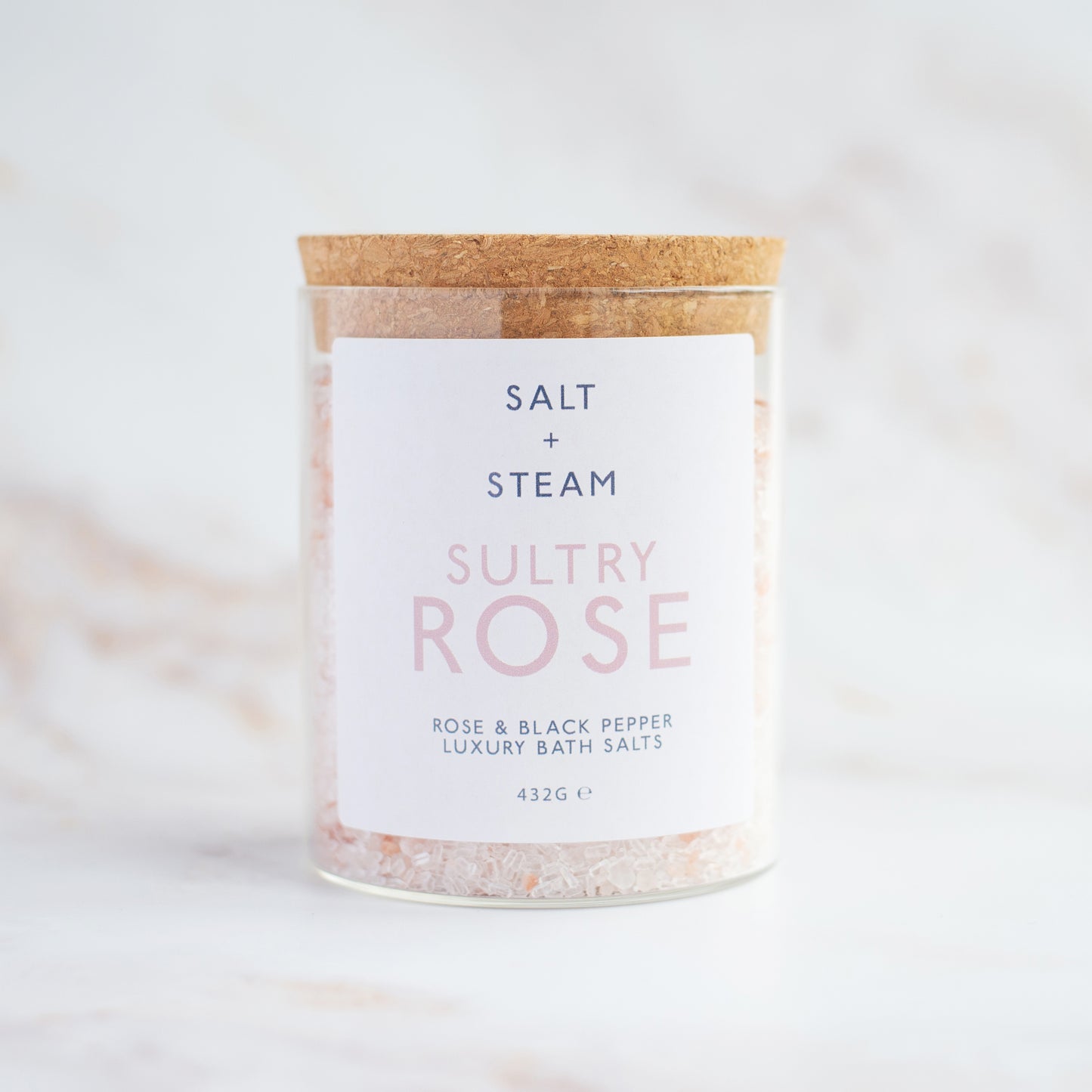 Salt And Steam Bath Salts Sultry Rose