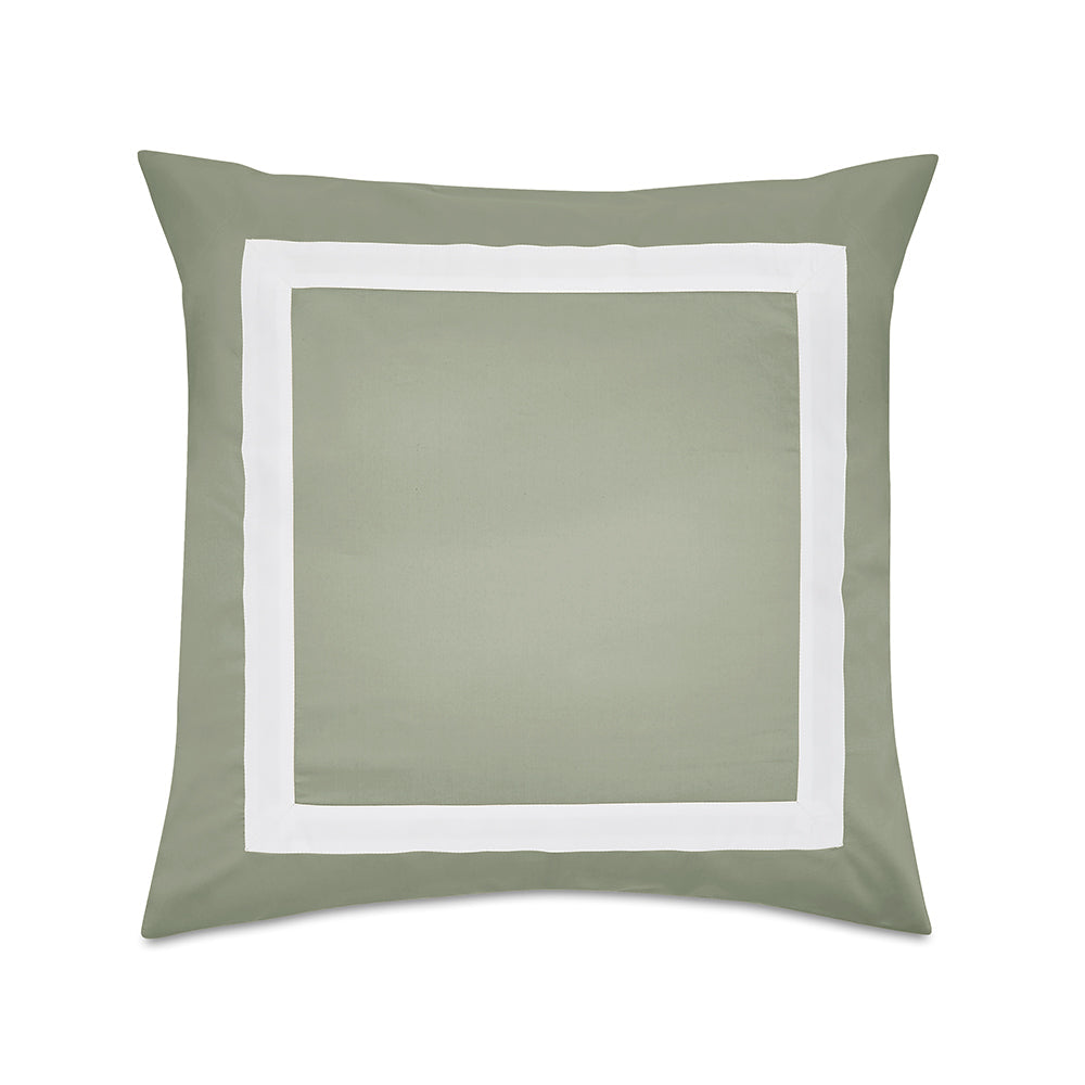 Windsor Square Pillow Sham Sage